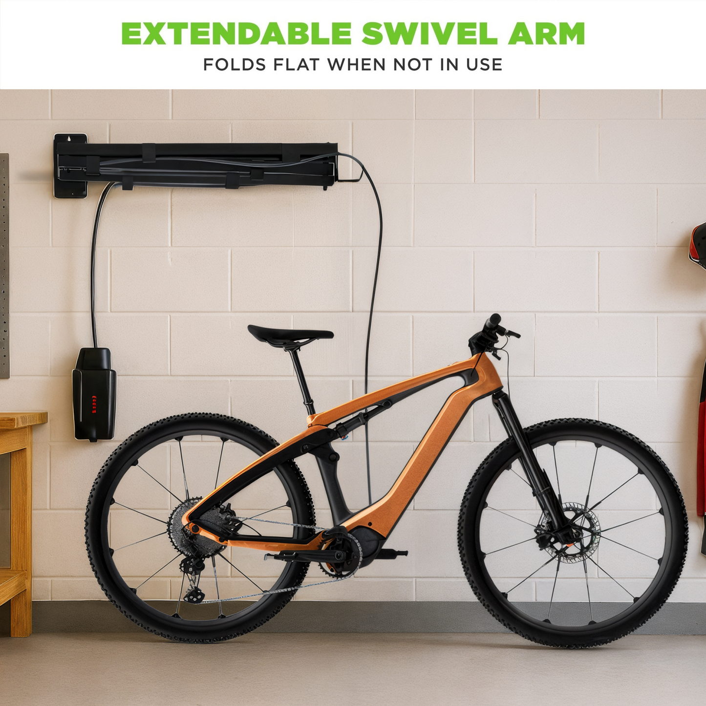 Hover Away v4 - Cable Management System (Up to 9 1/4 ft with the extender)