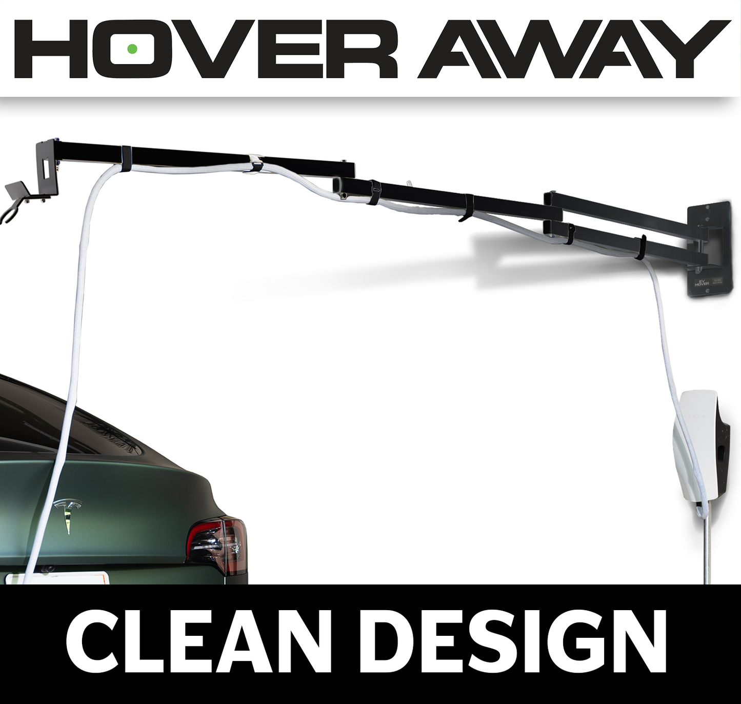 White Braided Cable Wrap Sleeve Protector - Self-Wrapping, Split Wire Loom for Charging Cables