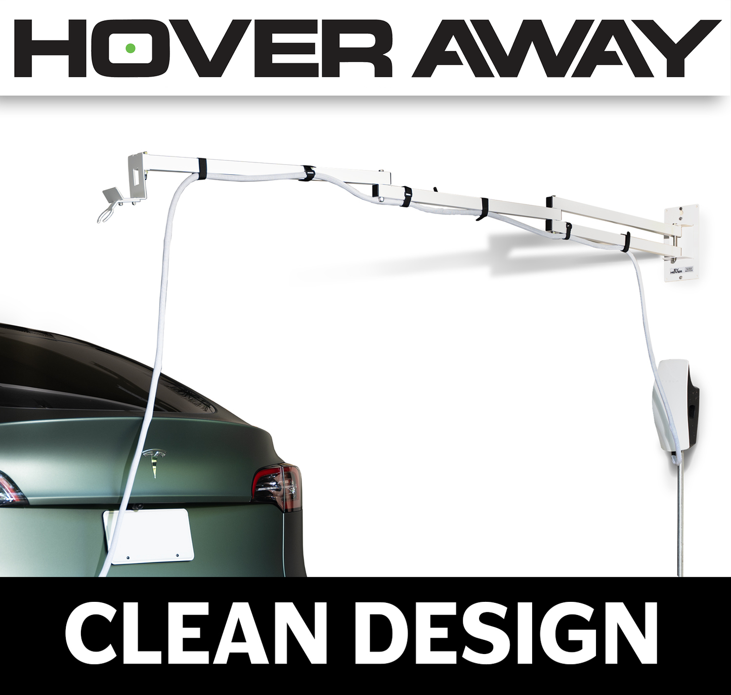 White Braided Cable Wrap Sleeve Protector - Self-Wrapping, Split Wire Loom for Charging Cables