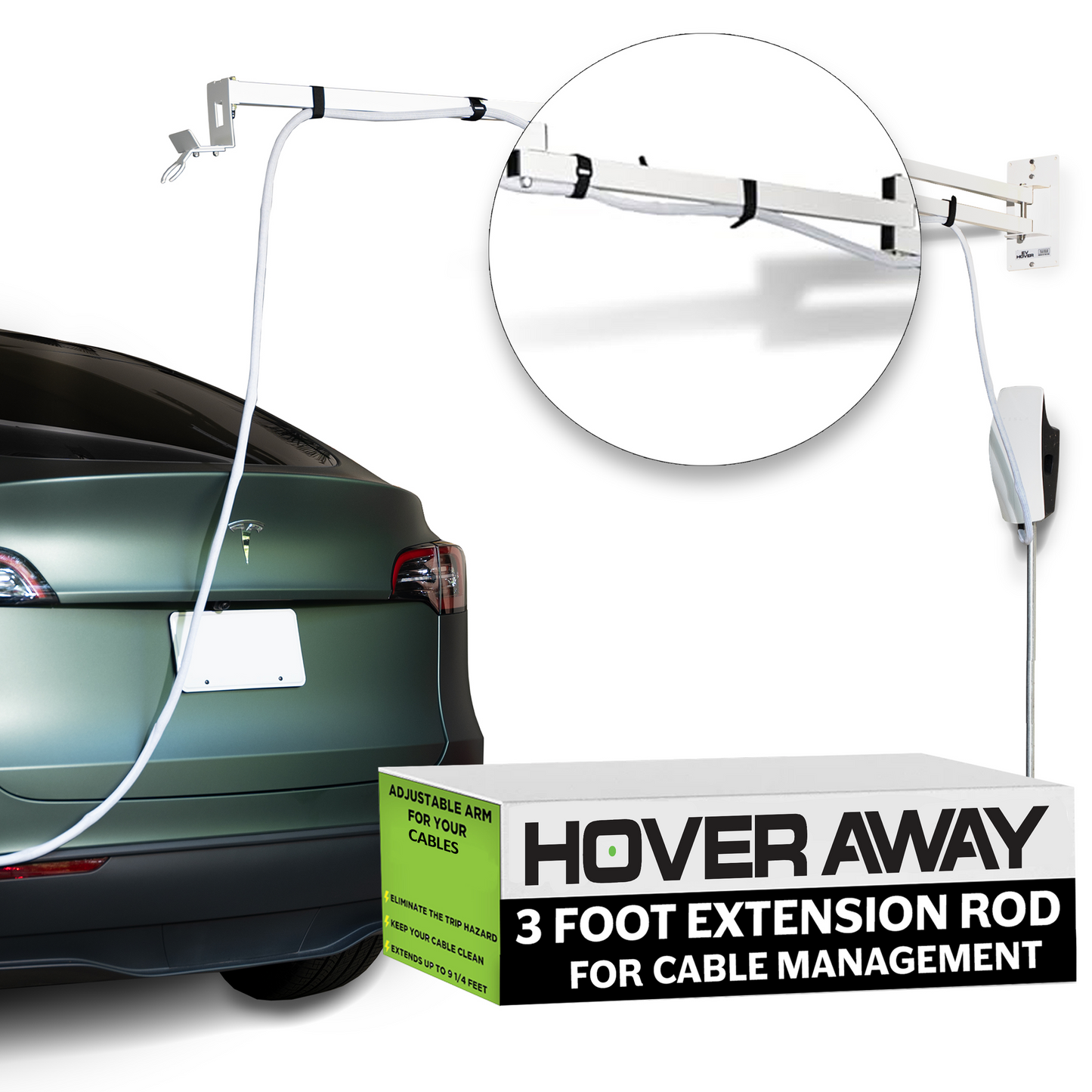 Hover Away 3-Foot Extender Arm for the Hover Away Version 4